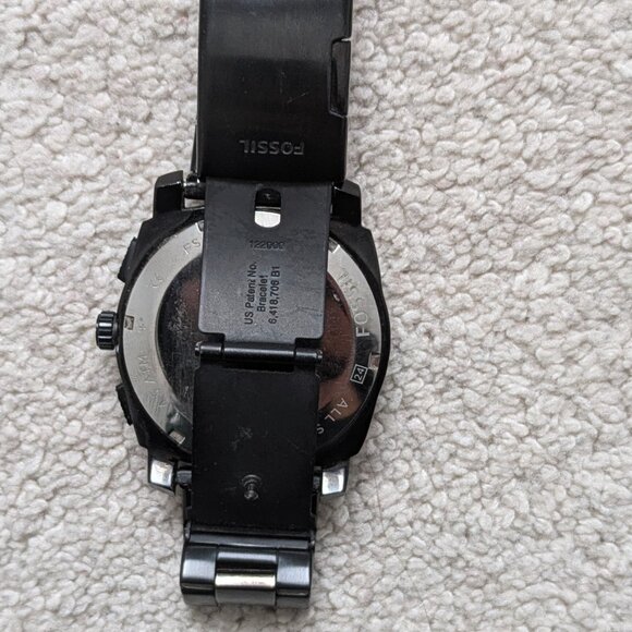 Fossil Dress Collection Chronograph Black Dial Men's Watch FS4552 - Picture 3 of 5